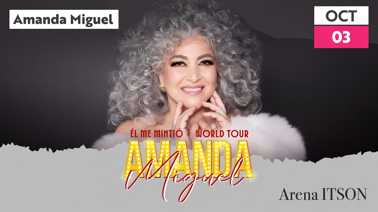 Amanda Miguel llegará a OBR con su gira mundial