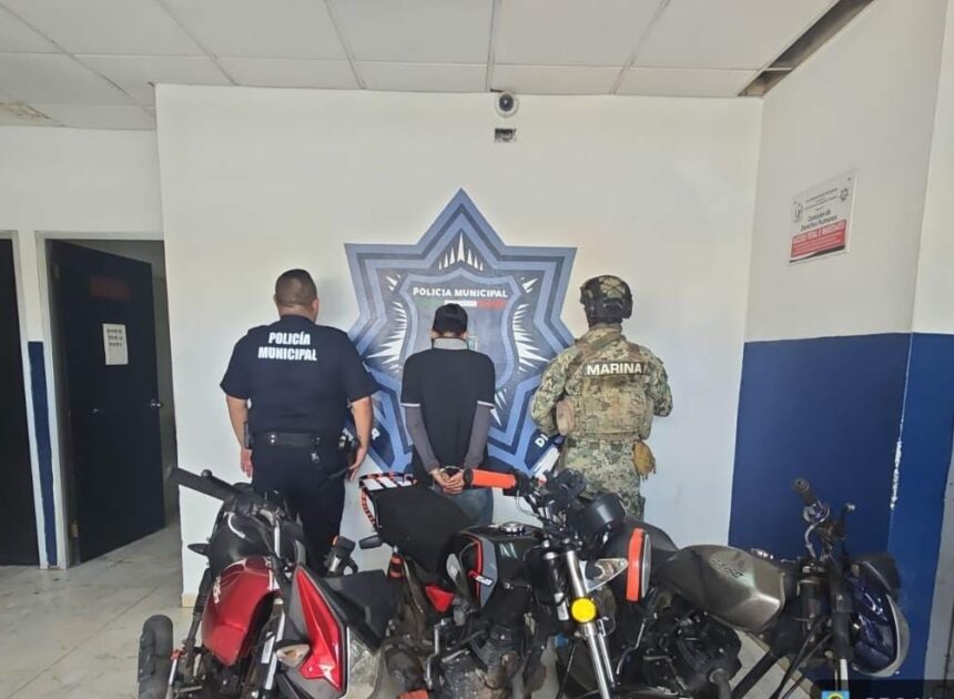 Recuperan motocicletas robadas y aseguran presunta droga en OBR