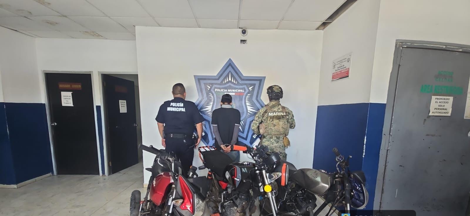 Recuperan motocicletas robadas y aseguran presunta droga en OBR