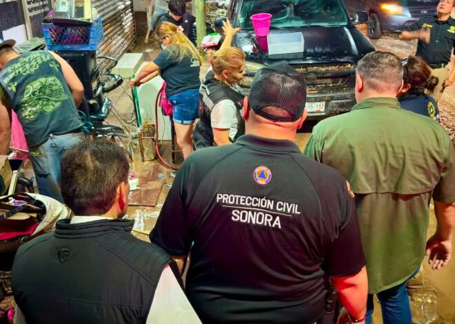 Nogales enfrenta una de sus peores tormentas