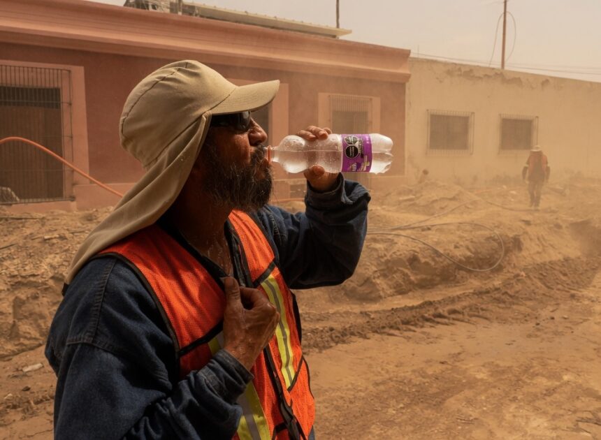 Refuerzan medidas ante temperaturas que superan los 50°C de sensación térmica