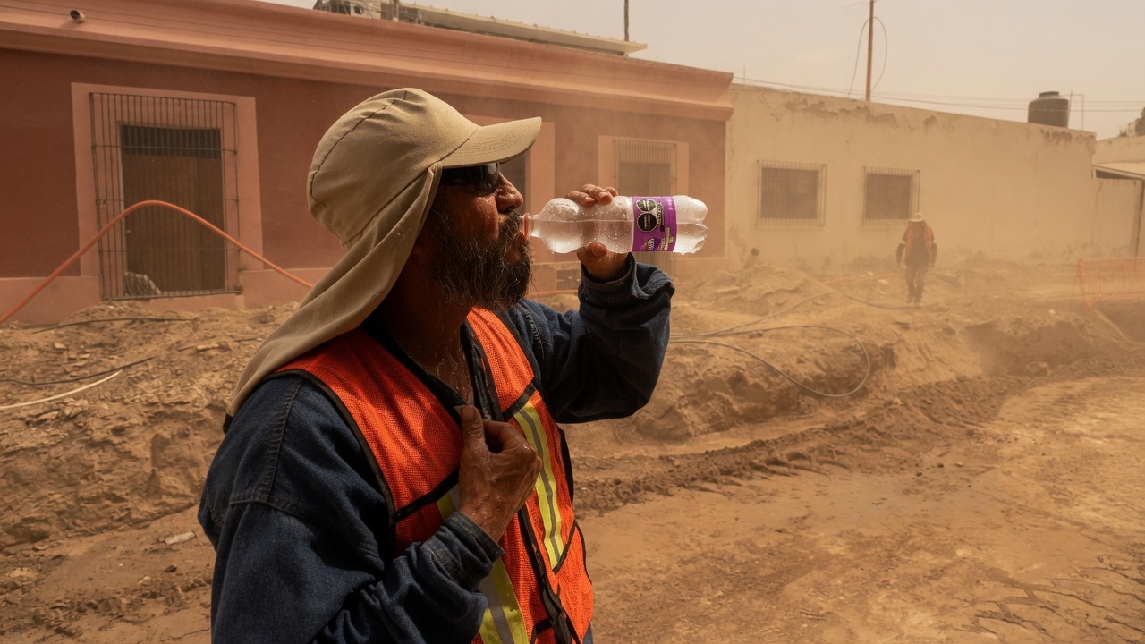 Refuerzan medidas ante temperaturas que superan los 50°C de sensación térmica
