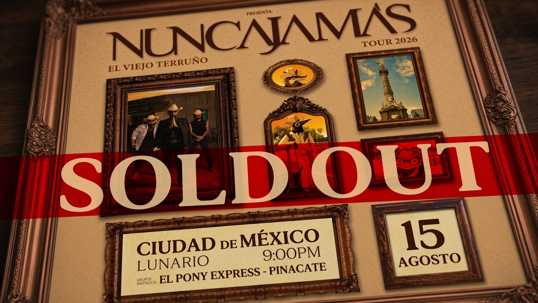 Nunca Jamás logra histórico lleno en el Lunario