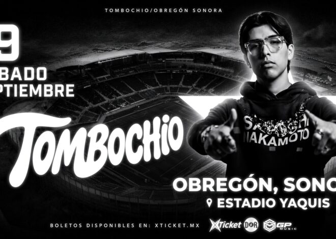 Tombochio llegará por primera vez al Estadio Yaquis