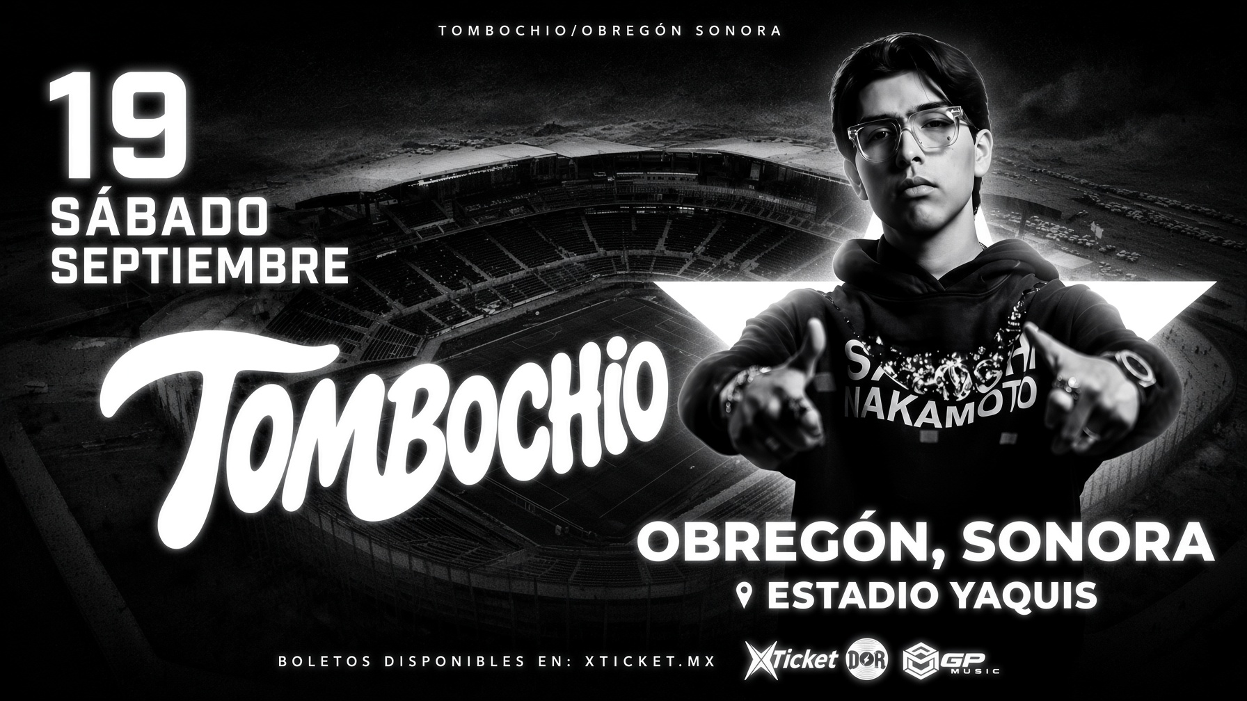 Tombochio llegará por primera vez al Estadio Yaquis