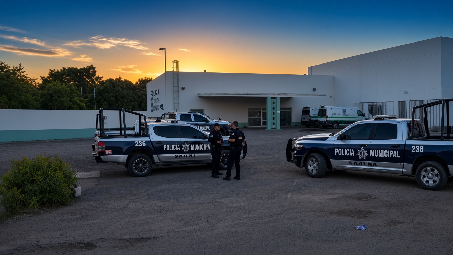 Agreden a dos policías durante revisión