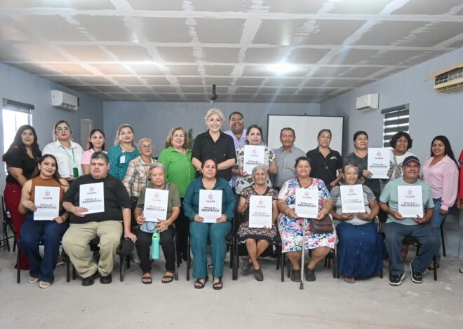 Once familias reciben certeza jurídica para su hogar