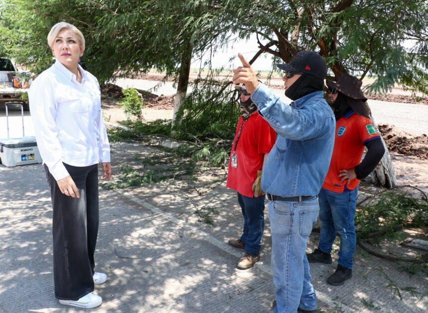 Gobierno de OBR supervisa zonas afectadas tras la tormenta