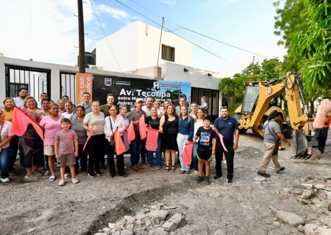 HMO rehabilitará calle Tecoripa tras años de gestiones vecinales