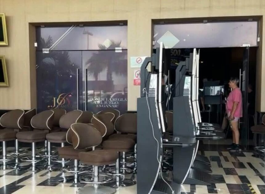 Desalojan Casino Joy; trabajadores y clientes se llevan la sorpresa