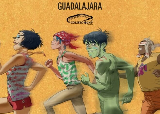 Gorillaz confirma concierto en Guadalajara