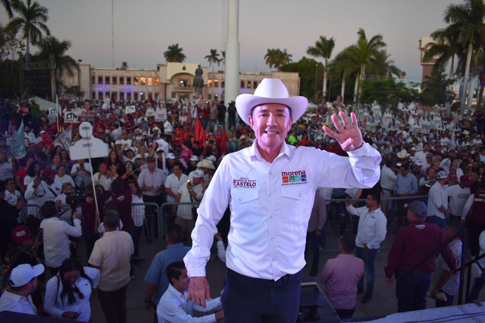 “El Pollo” Castelo toma ventaja en encuesta por OBR