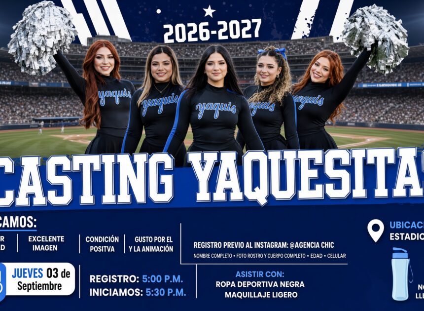Yaquesitas buscan nuevo talento