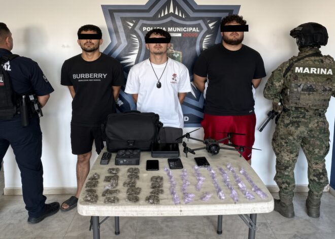 Tres jóvenes detenidos en Linda Vista