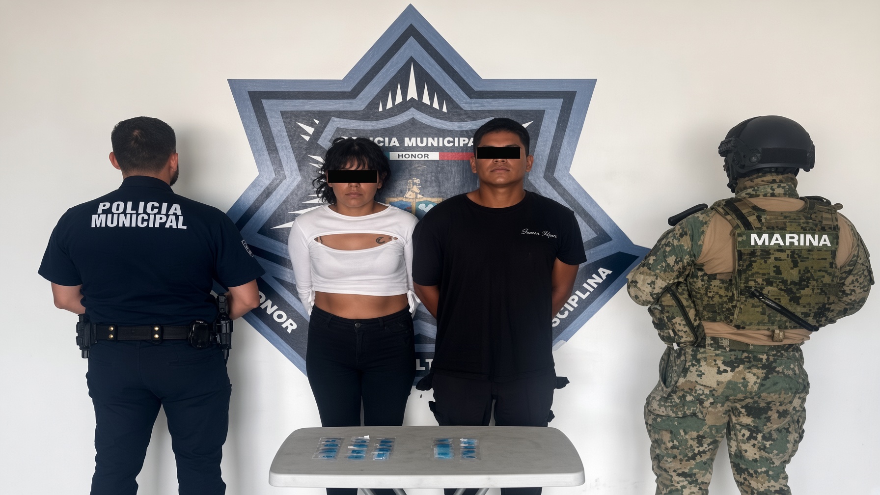 Detienen a dos en Las Areneras