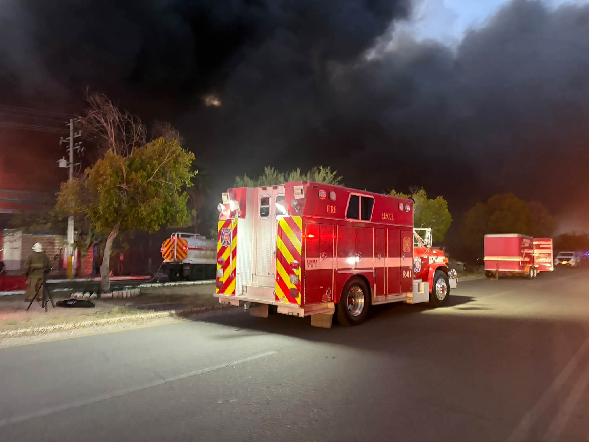 Incendio moviliza a bomberos en HMO