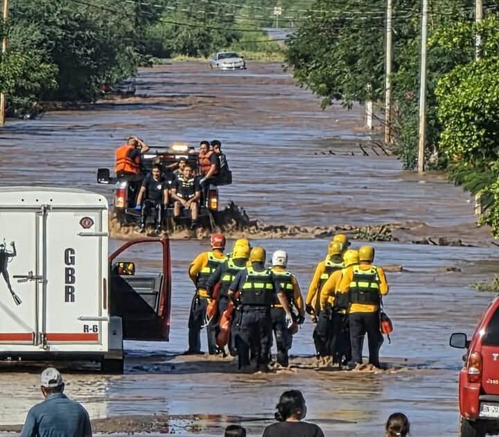 Bomberos de OBR extienden la mano hasta NAV