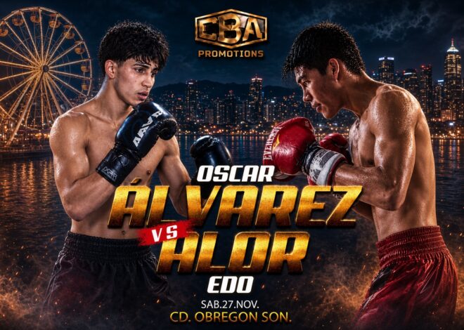 ¡Óscar Álvarez Jr. vuelve por un cinturón!