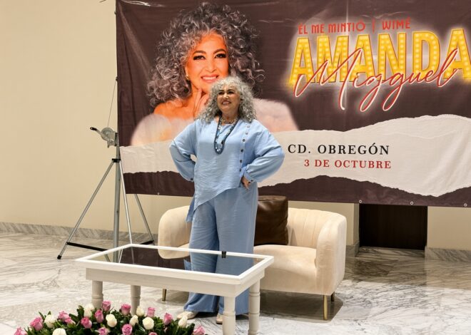 Amanda Miguel ¡ya está en OBR!