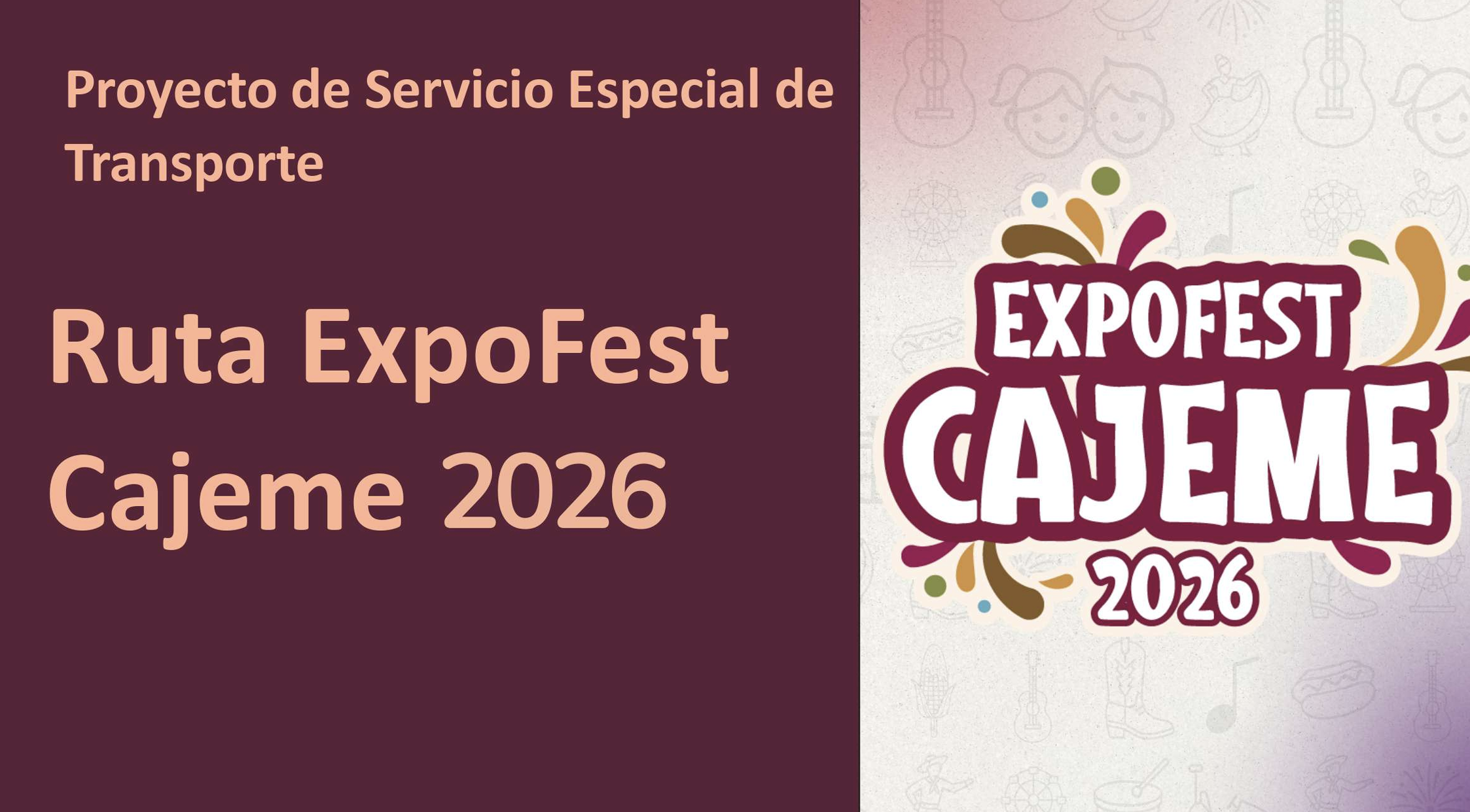 ¡De la ExpoFest hasta tu colonia por $25!