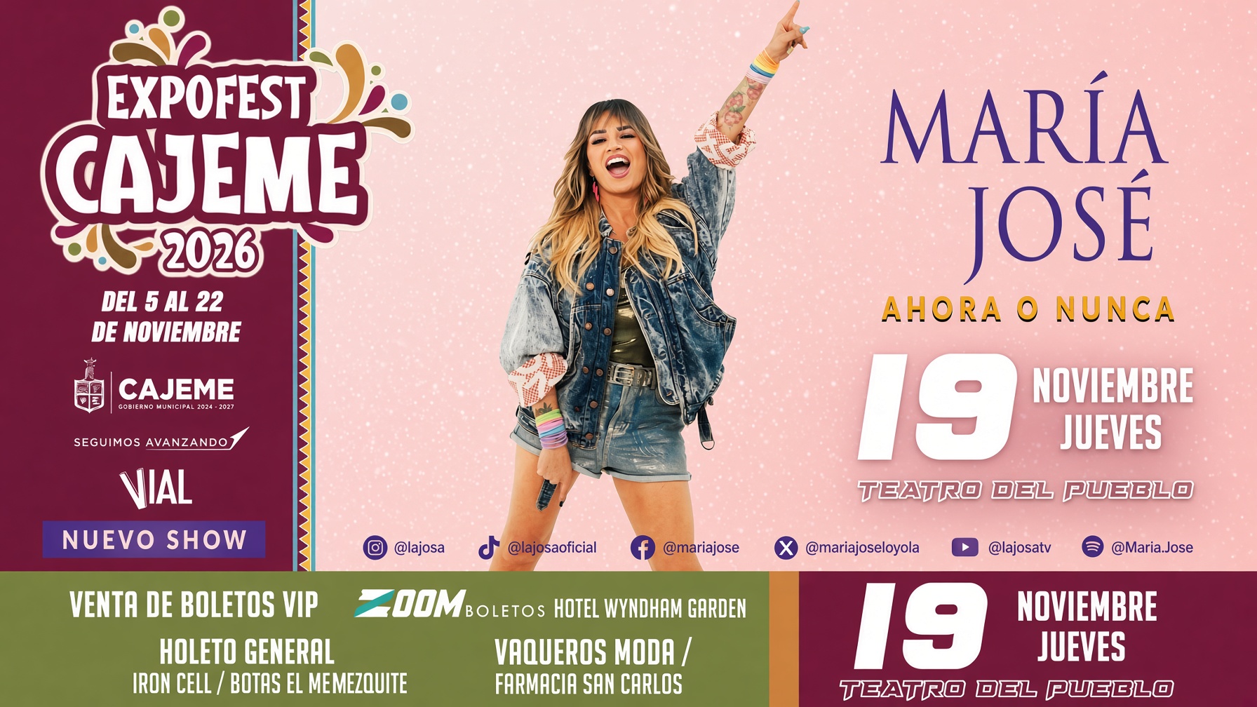 María José viene CON TODO a OBR