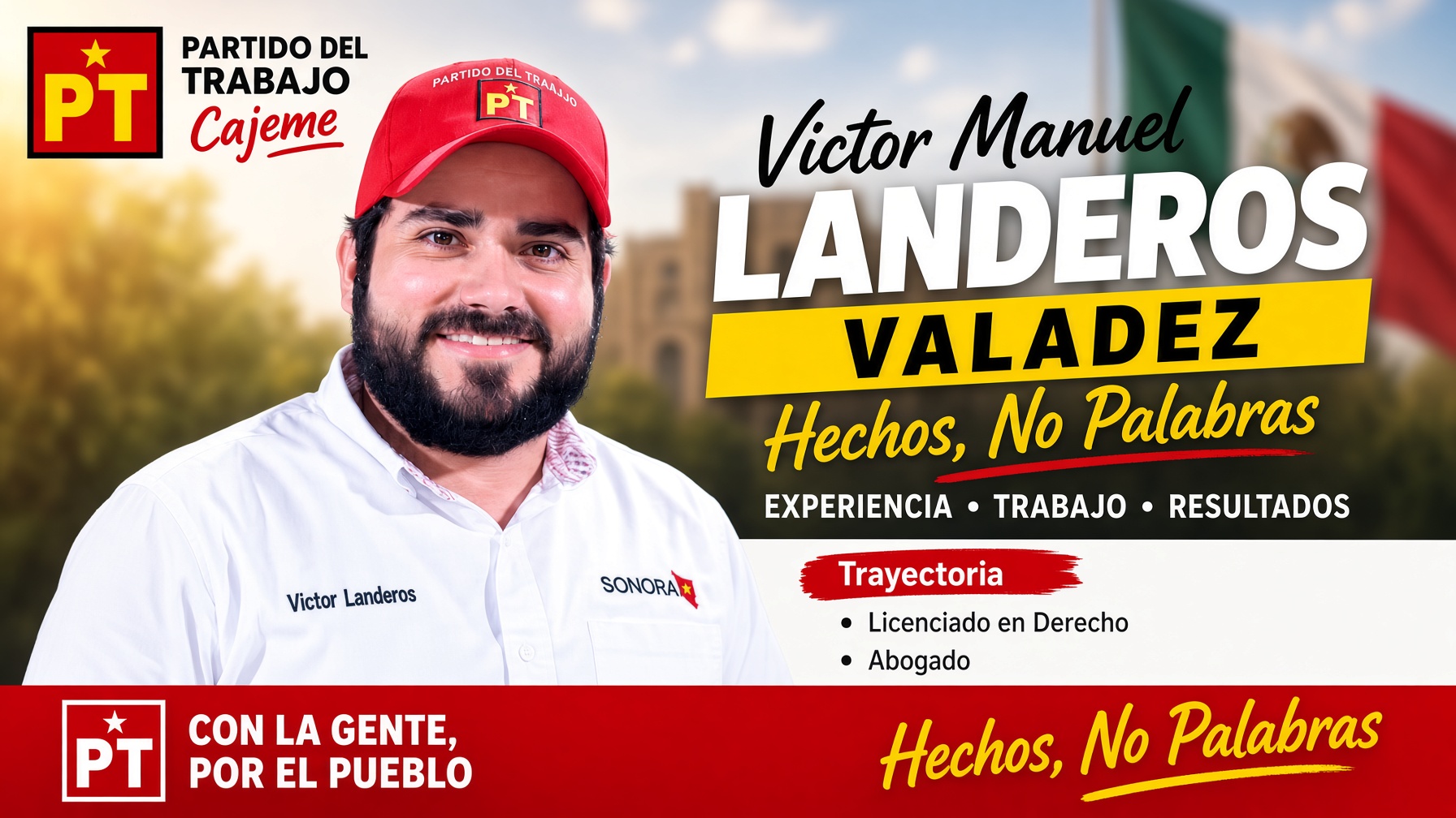 ¡Víctor Landeros busca dejar huella en OBR!
