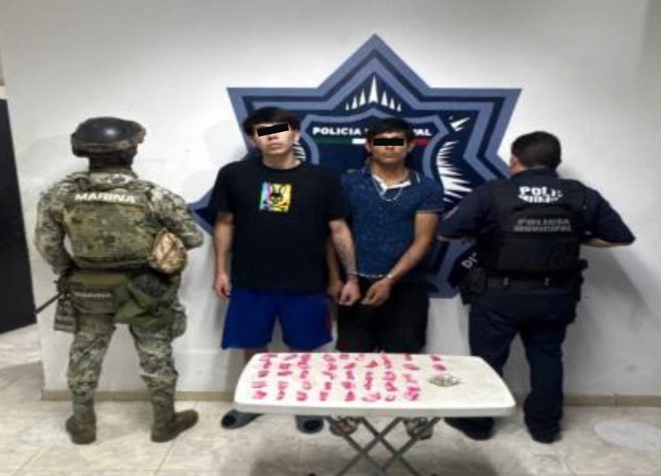 Operativo en Campanario deja dos detenidos y 43 envoltorios asegurados