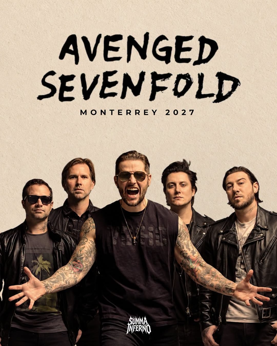 ¿Avenged Sevenfold al Pa’l Norte 2027?