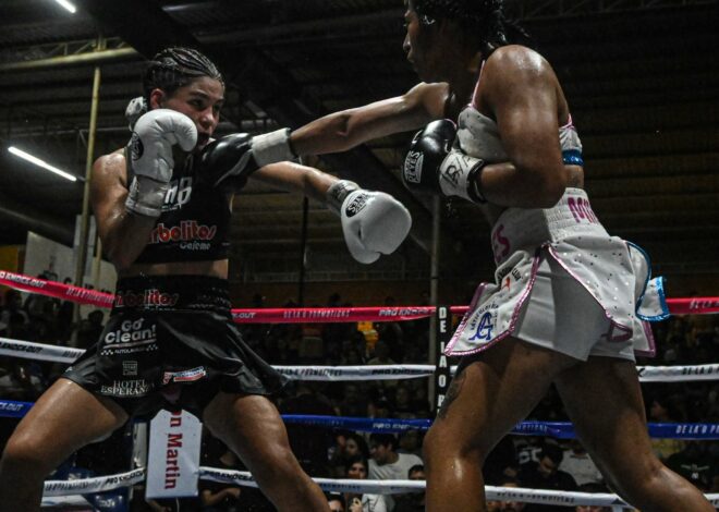 ¡Gran noche de BOX! La Cobrita sigue invicta