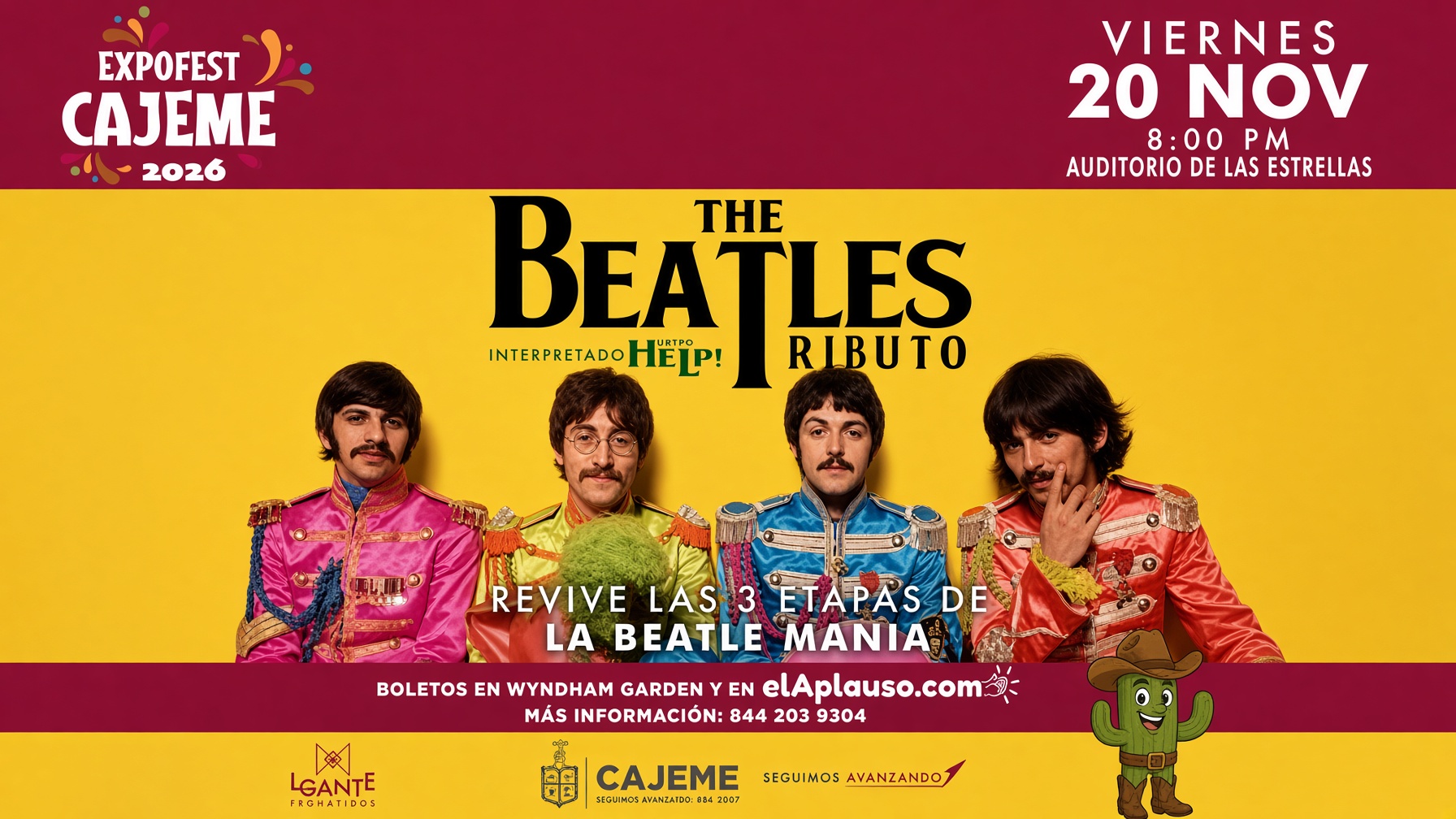 ¡La Beatlemanía invadirá OBR!