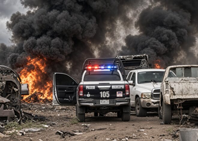 ¡Fuego y alarma al sur de OBR!