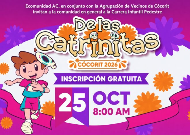 ¡Pequeños corredores, grandes premios! Cócorit prepara una carrera gratuita