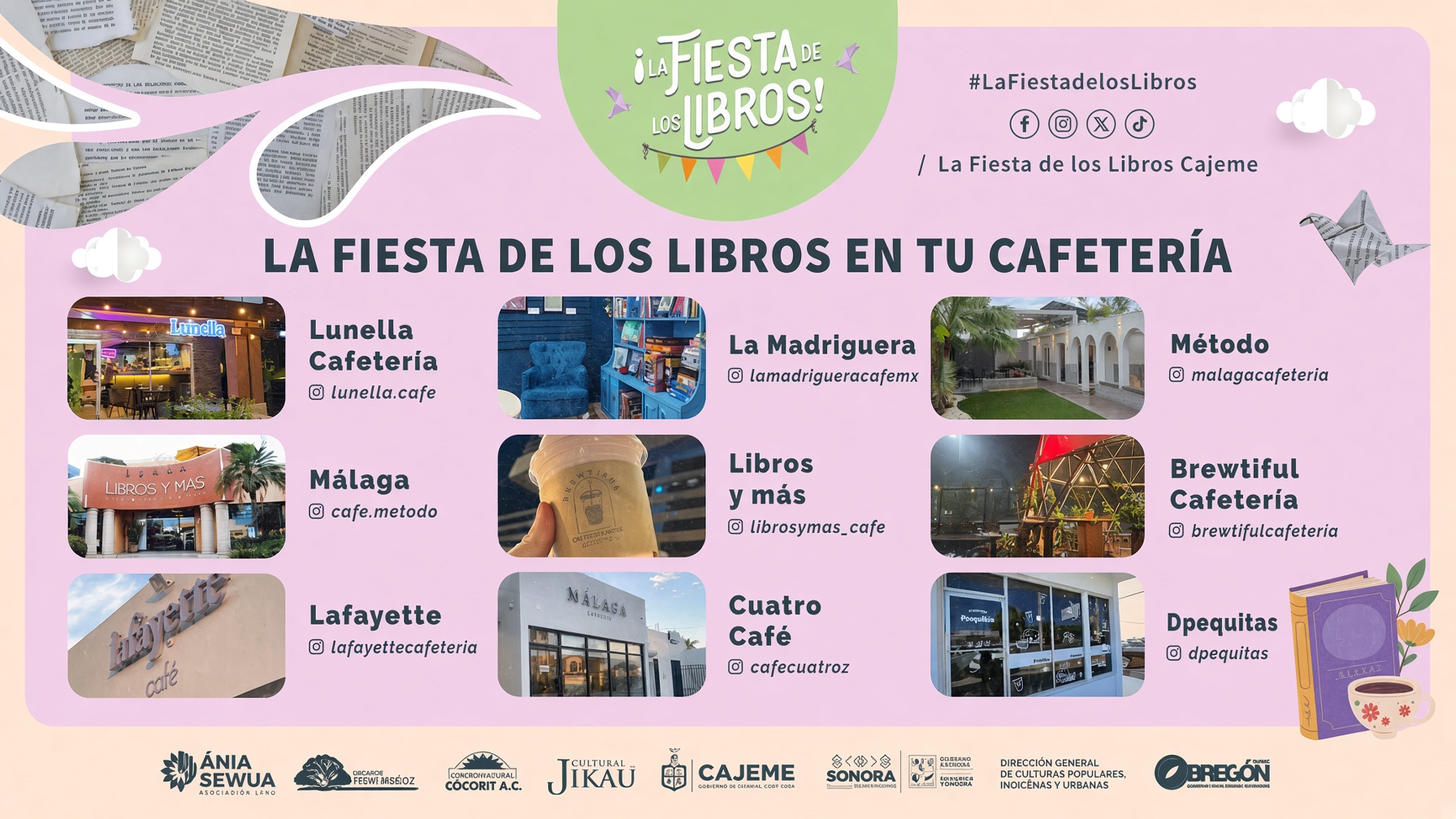 ¡OBR se llena de libros y café!